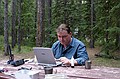 Gadget Boy goes camping