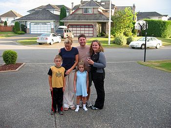 Brian, Megan, Alexander, Emily & me