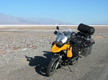 Lowest point in valley