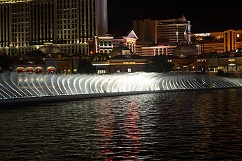 Outside Bellagio