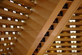 Inside the pyramid