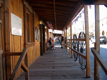 Oatman boardwalk