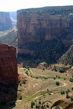 A long way down