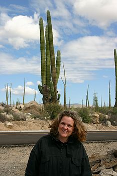 Jane & cactus