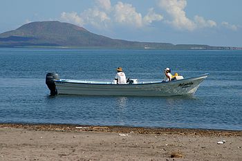 Fishing boat on the Sea of Cortez