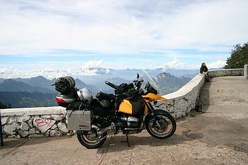 Bike enjoying the view