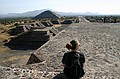 Half way up Pyramid of the Moon