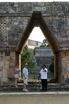 Mayan arch