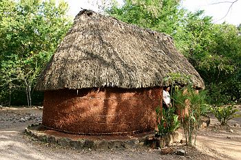 Mayan house