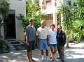 Tom, Dietmar, Almut & me
