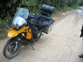 Muddy bike