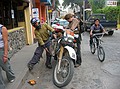 Packing their bike