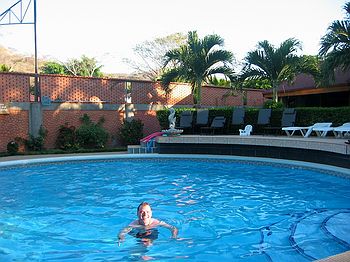 Swimming hubby