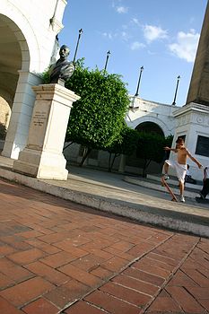 Skateboarding