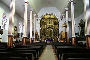 Golden altar