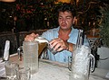He'd had a few days off the beer!