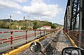 Crossing canal at Gamboa