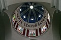 Inside the church