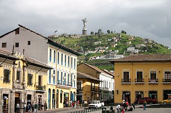 Virgin from Plaza de San Fransisco
