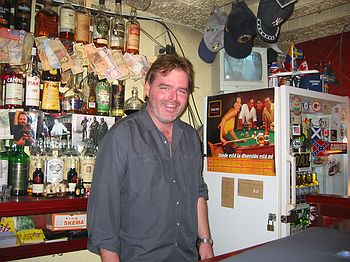 Behind the bar - how irresponsible!