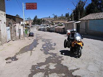 Peruvian village