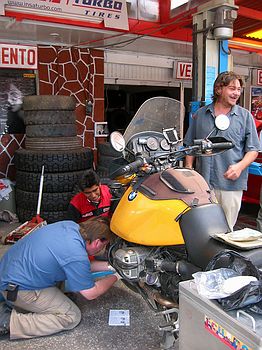 Tyre changing
